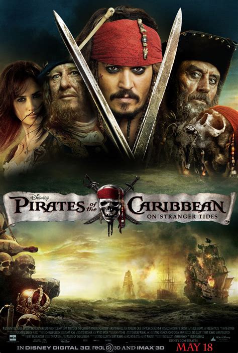 Visit the pirates of the caribbean site to learn about the movies, watch video, play games, find activities, meet the characters, browse images, and more! Pirates of the Caribbean On Stranger Tides Posters ...