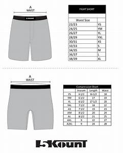 Size Chart Shorts