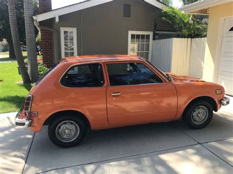 1974 Honda Civic Hatchback Classic First Generation First Gen For