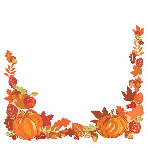 Thanksgiving Autumn Leaf Color Clip Art Painted Pumpkin Png Download