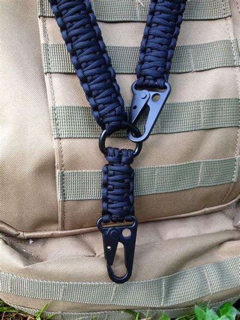 A cool tool for holding id cards as well, paracord lanyards have a plethora of uses. The 25+ best Rifle sling ideas on Pinterest | Paracord rifle sling diy, Paracord knots and ...