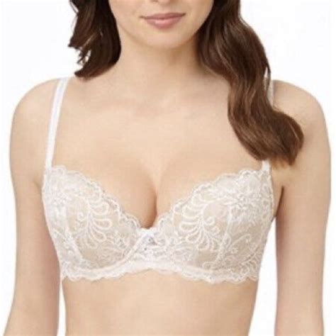 Le Mystere Intimates And Sleepwear Le Mystere 36d Sophia Lace Underwire Bra Off White Padded