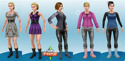 Sims Freeplay Fem Outfits By Jessbdev On Deviantart