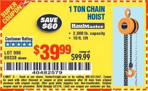 The latest ones are on nov 26, 2020 9 new harbor freight 2 ton crane coupon results have been found in the last 90 note: Harbor Freight Tools Coupon Database - Free coupons, 25 ...