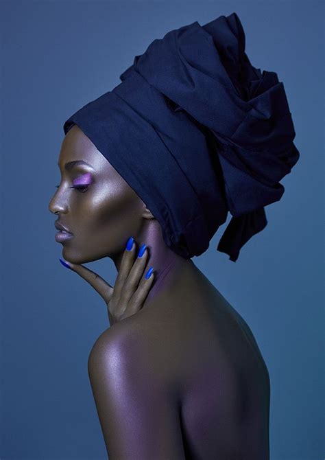 Beauty Iridescence Laud Magazine Black Women Art Glamour Photo