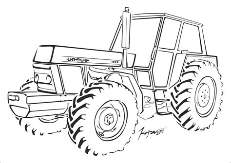 Kolorowanki Ciagniki Rolnicze Pcmigtool
