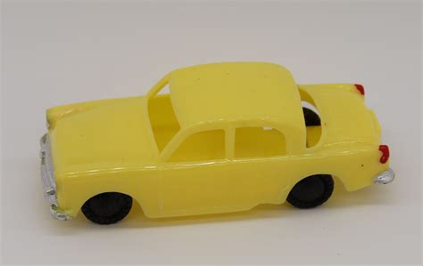 Vintage Blue Box Plastic Toy Cars Auto Series No 7402 Toy Hunter
