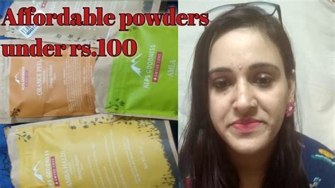 My First Video Skin Care Alps Goodness Powders Affordable Price