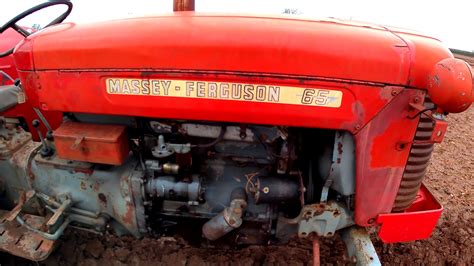 1958 1964 Massey Ferguson 65 33 Litre 4 Cyl Diesel Tractor With