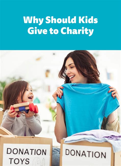 Why Should Kids Give To Charity Homey App For Families