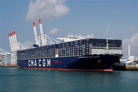 Cma Cgm Takes Delivery Of Frances Biggest Ship The 20600 Teu
