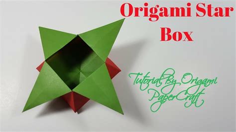 Origami Star Box Ii Tutorials By Origami Papercraft Origami Stars