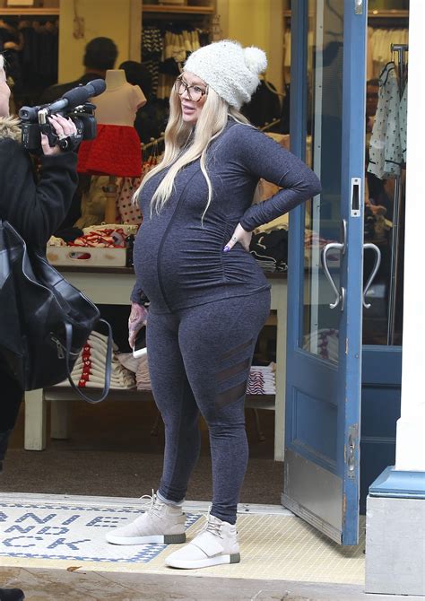 Pregnant JENNA JAMESON Out Shoping In Los Angeles 12 21 2016 HawtCelebs