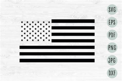 American Flag Silhouette Svg 2 Graphic By Point · Creative Fabrica