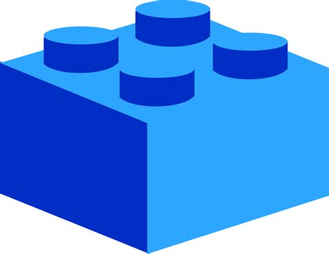 Blue Lego Clip Art At Vector Clip Art Online Royalty Free