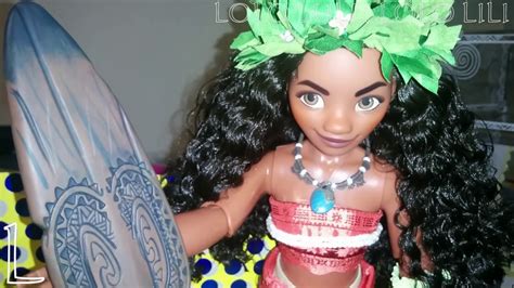 Disney Moana Limited Edition Doll 17 Unboxing Out Of The Box Youtube