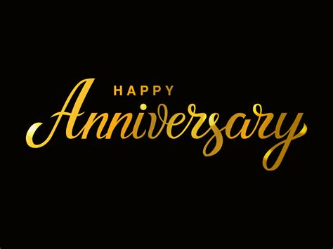 Happy Anniversary Lettering By Margarita Fedorenko On Dribbble