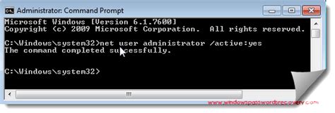 Enable Administrator Account Recovery Tips In Windows