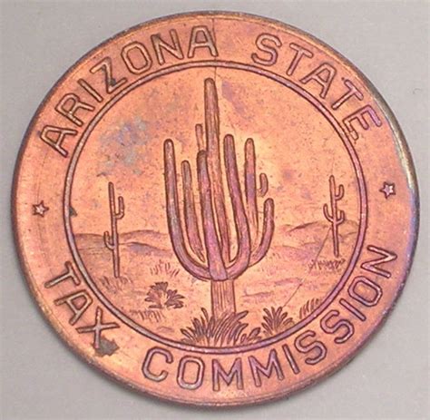 Input the amount and the sales tax rate, select whether to arizona sales tax rates vary depending on which county and city you're in, which can make finding the right sales tax rate a headache. Arizona-State-Sales-Tax-Token | Arizona state, Coin ...
