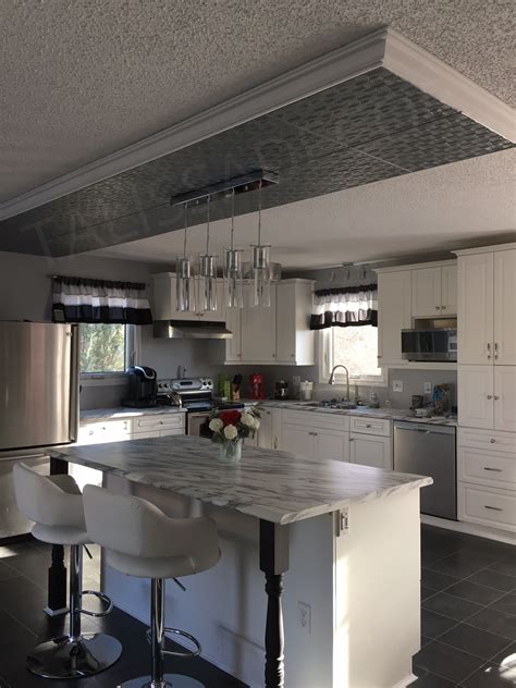 I want to do black tiles and the cheapest i could find was about $6 a piece giving i have decided to try painting polystyrene board. RM71 Polystyrene ceiling tile (With images) | Kitchen ...