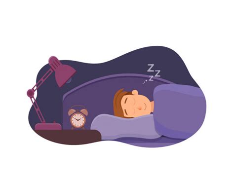Kids Activity A Boy Sleep In The Bed Stock Vector Image By ©eempris