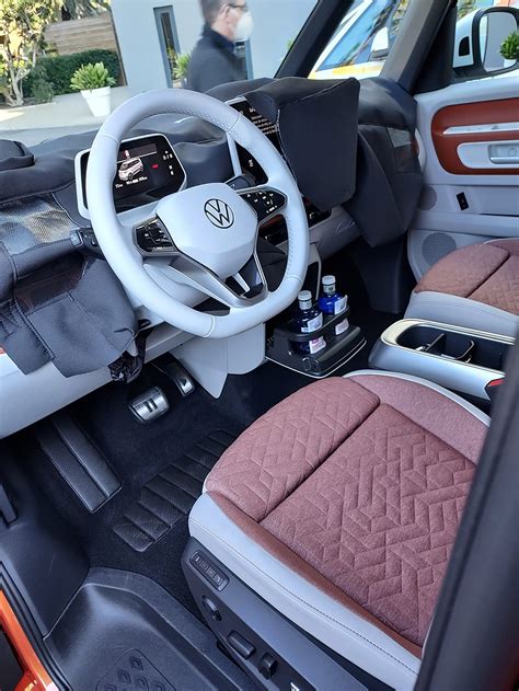 Volkswagen ID BUZZ 2024 nuevas imágenes del interior muestran un