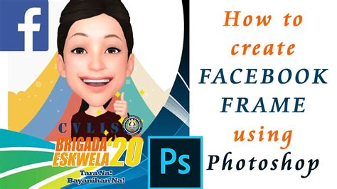 How To Create And Upload Simple Facebook Profile Picture Frame For