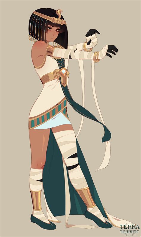 Tewwatee On Twitter A Random Mummy Girl I Made While Listening To A