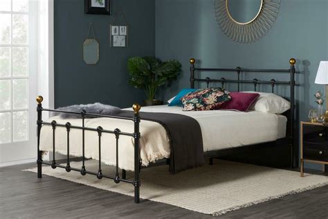 If you're after antique metal beds that complement a modern discover the full selection of metal bed frames above. Atlas Antique Brass Black Double 4FT6 135CM Metal Bed ...