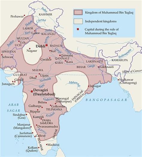 Delhi Sultanate 1206 1526 Timeline Rulers Culture And Heritage