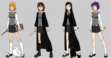The Girls At Hogwarts By Cupcakeofawesomeness On Deviantart