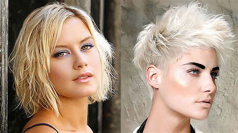 30+ perfect pixie blonde hairstyles in 2019 for… may 15, 2020. Short Hairstyles for Women with Thin Hair 2019-2020 ...