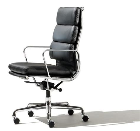 Hard wheels for carpet use, soft wheels for wooden foors or gliders. HermanMiller® Eames® Soft Pad Executive Chair - The ...