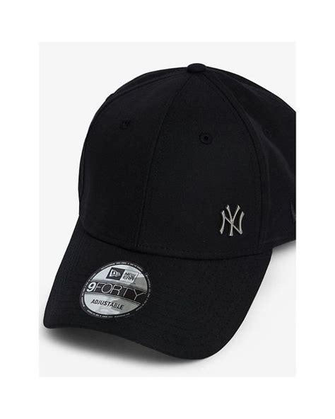 Ktz 9forty Flawless New York Yankees Canvas Baseball Cap In Black Lyst