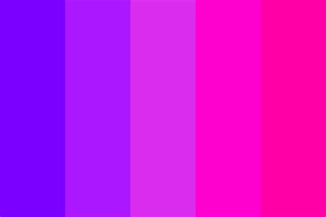 Bright Purples And Pinks Color Palette