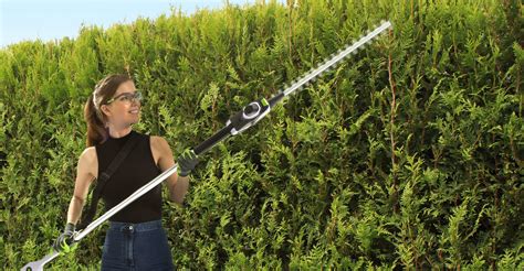 Long Reach Hedge Trimmer Ht50 Telescopic Hedge Trimmer Gtech