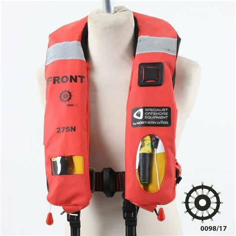 Northern Diver Solas Approved 275n Twin Chamber Life Jacket