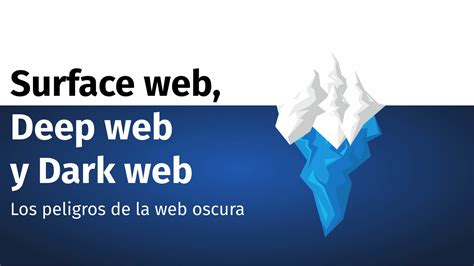 Surface Web Deep Web Y Dark Web Los Peligros De La Web Oscura