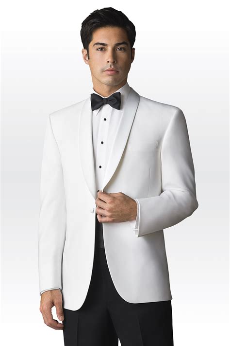 Classic White Shawl 101 Tuxedo Tuxedo Rental Moattari Menswear Nj