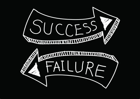 An economic measure of consumer satisfaction, which is calculated by analyzing the difference between what consumers are. Success and Failure sign symbol - Download Free Vectors ...