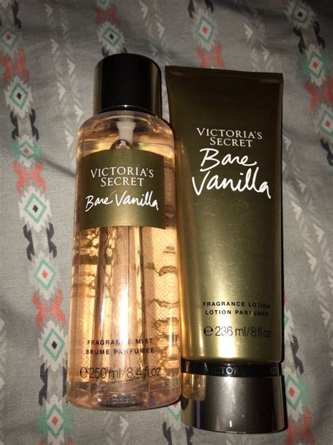 Bare Vanilla Body Mist And Lotion Bath And Body Works Perfume
