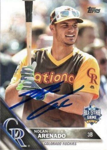 Nolan Arenado Autographs And Memorabilia Sports Baseball