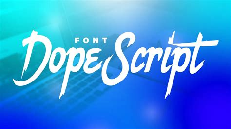 How To Get Font Dope Script And Have Heart For Free Youtube