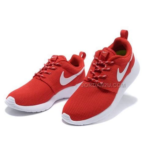 nike roshe run womens shoes breathable summer red white new air jordan shoes 2018