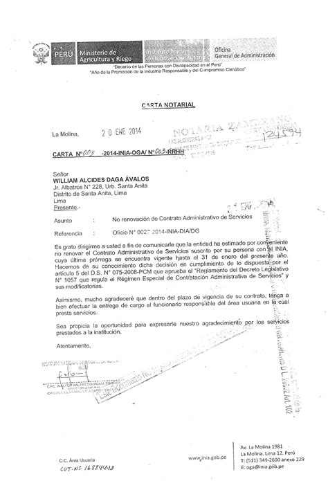 Modelo Carta De Despido Guatemala Perkata U