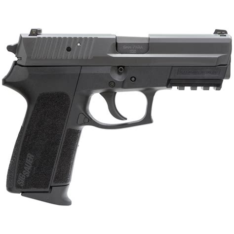 Sig Sauer SP Mm Luger In Black Nitron Pistol Rounds California Compliant In