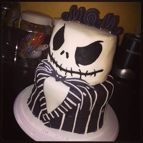 Jack Skellington Cake Made By Me For My Mothers Birthday She Was Born