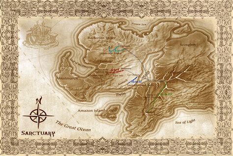 Diablo 3 Esp Mapa De Santuario