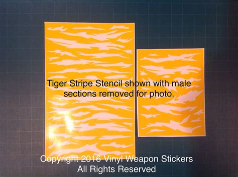 Tiger Stripe Stencil Pack Mysite