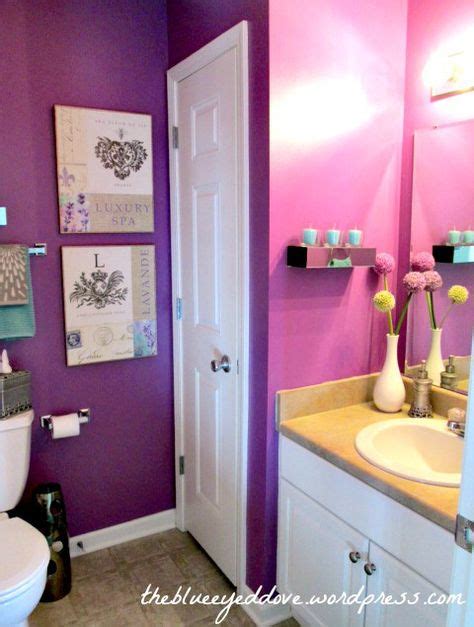 90 Best Purple Bathrooms Images Purple Bathrooms Bathroom Design
